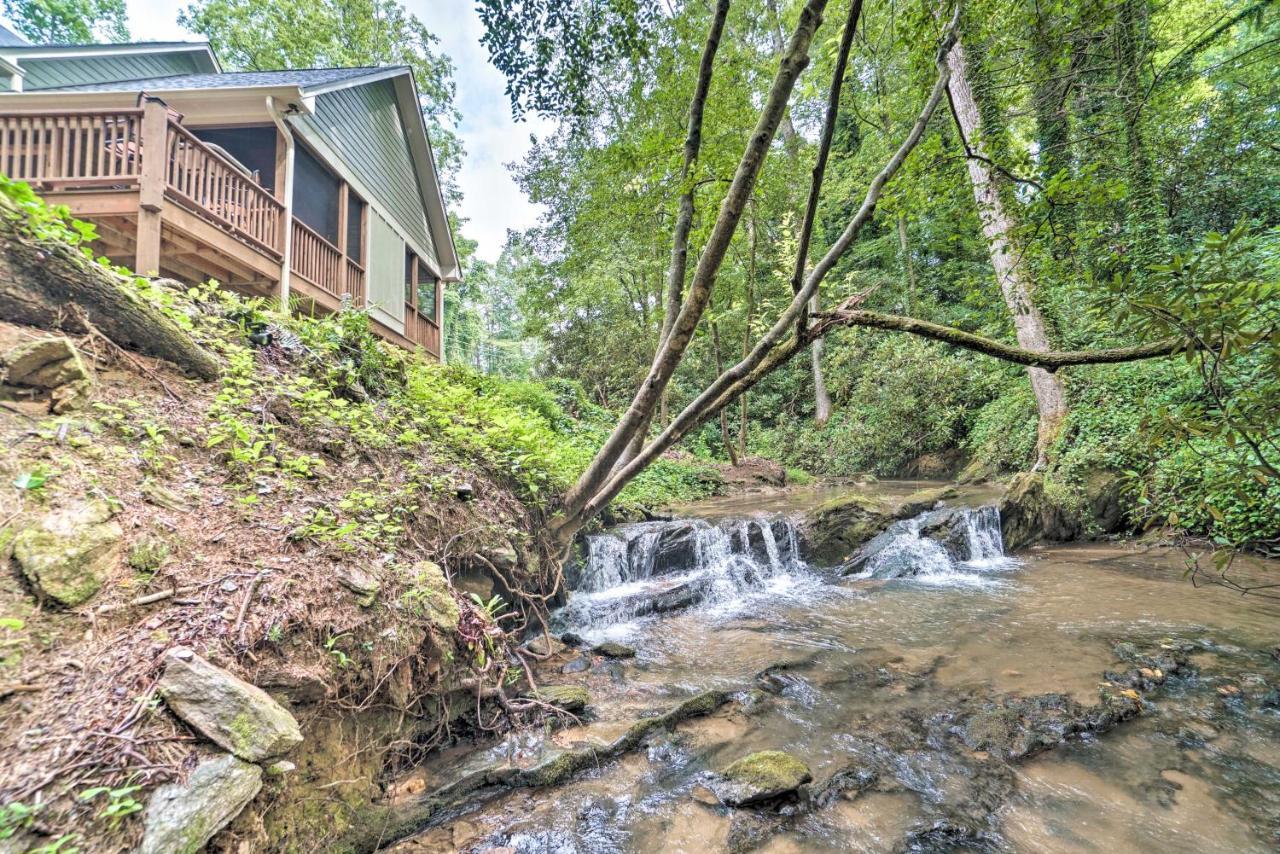 Hootenanny At Horton Creek Creekside Escape! Helen Exterior photo